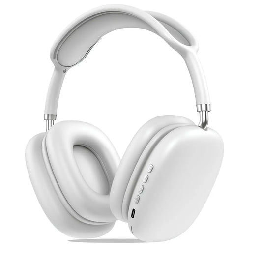 Wireless Over-Ear Headphones with Deep Bass & Noise Cancellation