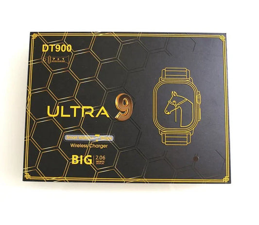 DT900 Ultra 9 Smart Watch 7straps With Wireless Charge