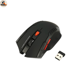 2.4GHz Wireless Optical Mouse with Silent Click USB Nano Receiver Ergonomic Design