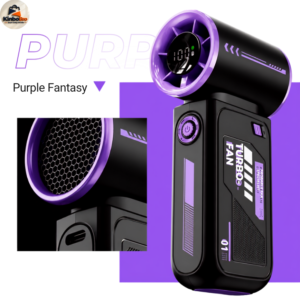 Portable Turbo Jet Blower 19000RPM USB Rechargeable Air Duster for Computer, Keyboard and Car Cleaning